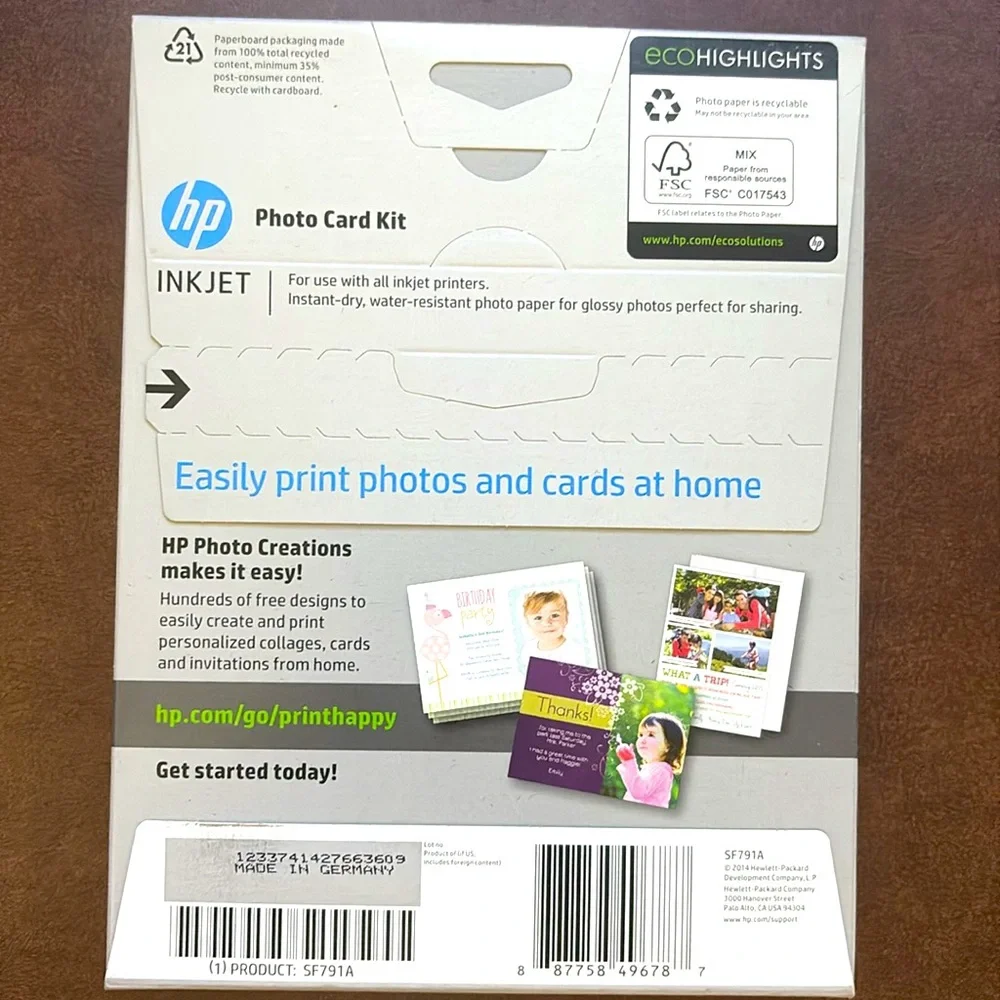 HP Photo Card Kit
